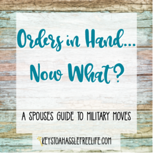 military moves, military spouse