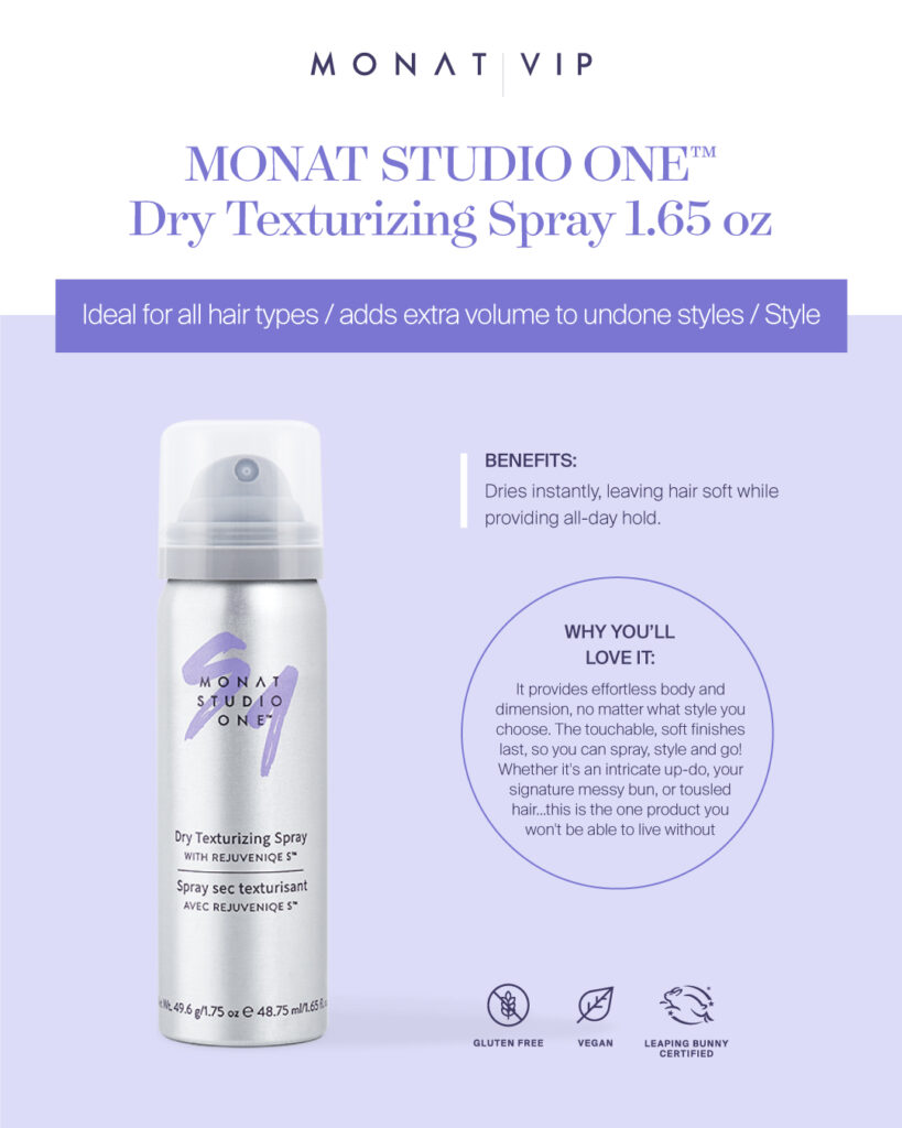 monat dry texture spray, monat only for you, monat flexship, monat VIP